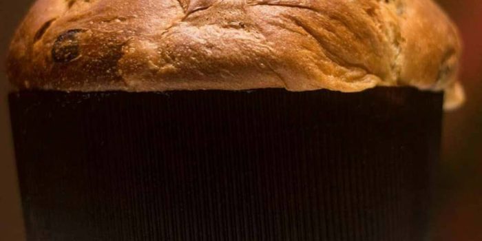 PANETTONE SIN LÁCTEOS LEVADO SÓLO CON MASA MADRE NATURAL DE CULTIVO