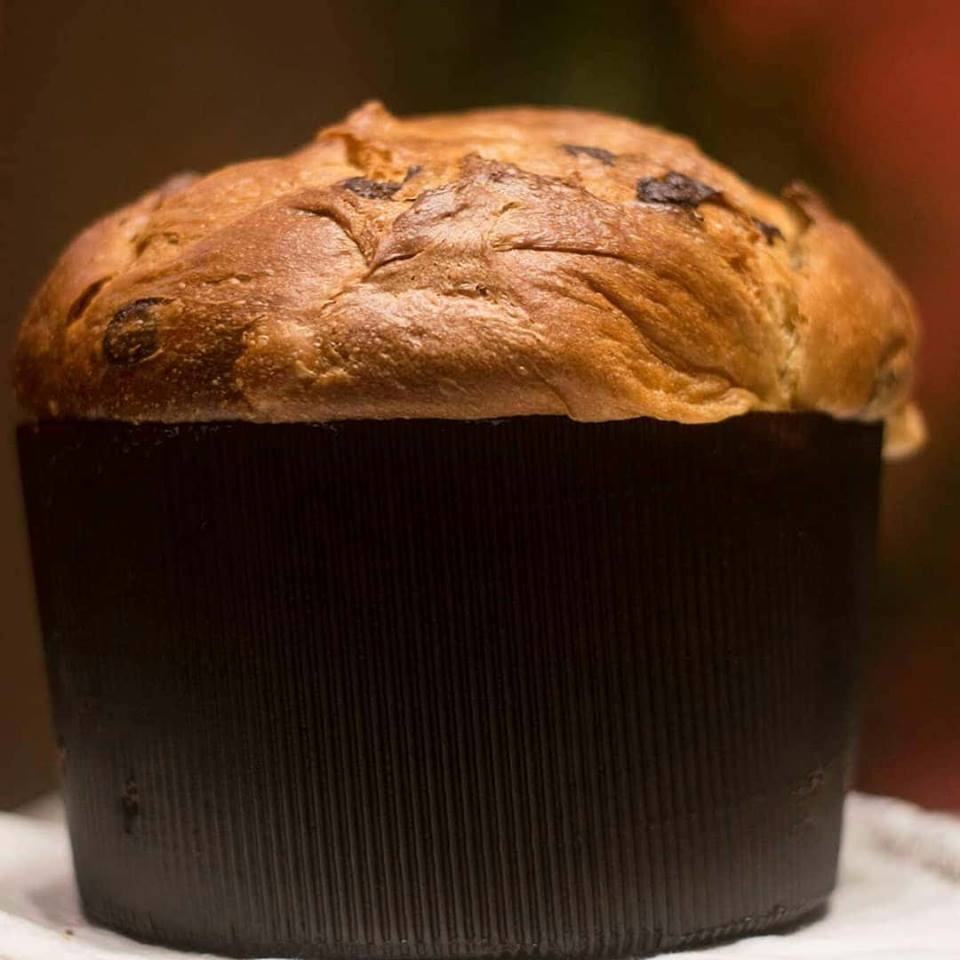 PANETTONE SIN LÁCTEOS LEVADO SÓLO CON MASA MADRE NATURAL DE CULTIVO