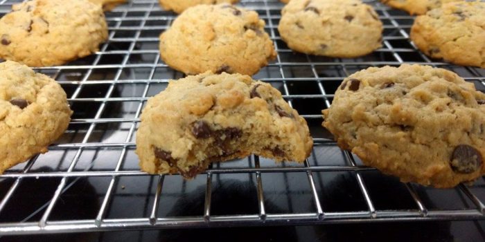 Galletas con harina de espelta y chocolate