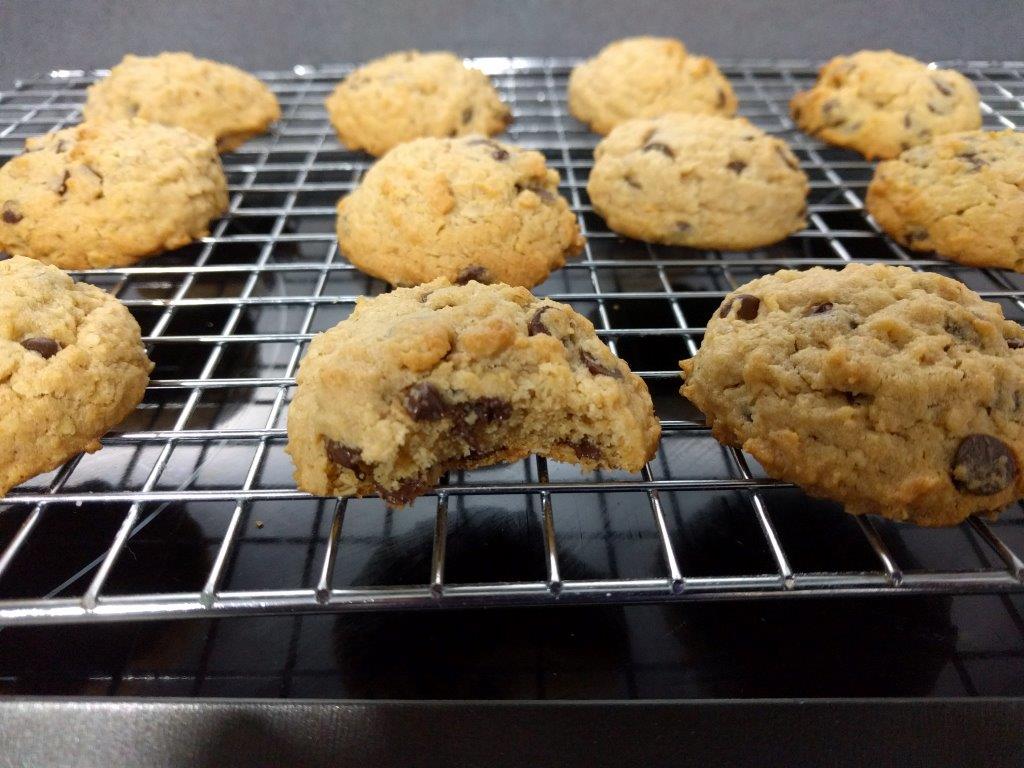 Galletas con harina de espelta y chocolate