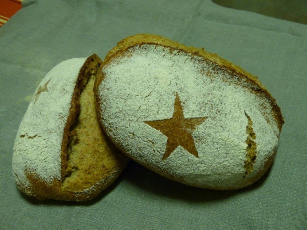 Pan de espelta ecológico blanca e integral