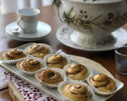 ROLLS DE CAFÉ Y CANELA